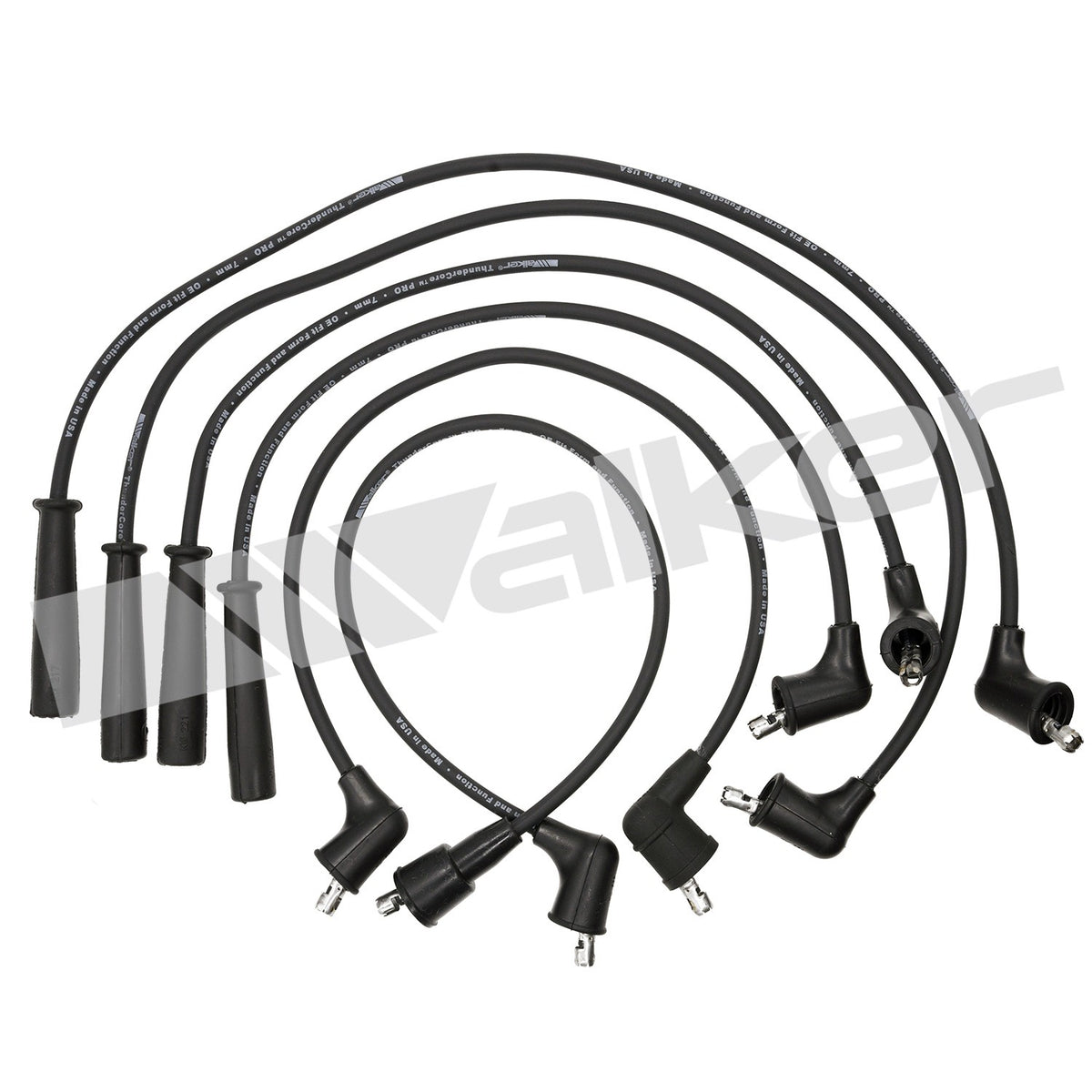 Walker Products ThunderCore PRO 924-1103 Spark Plug Wire Set 7MM 4-CYL 924-1103