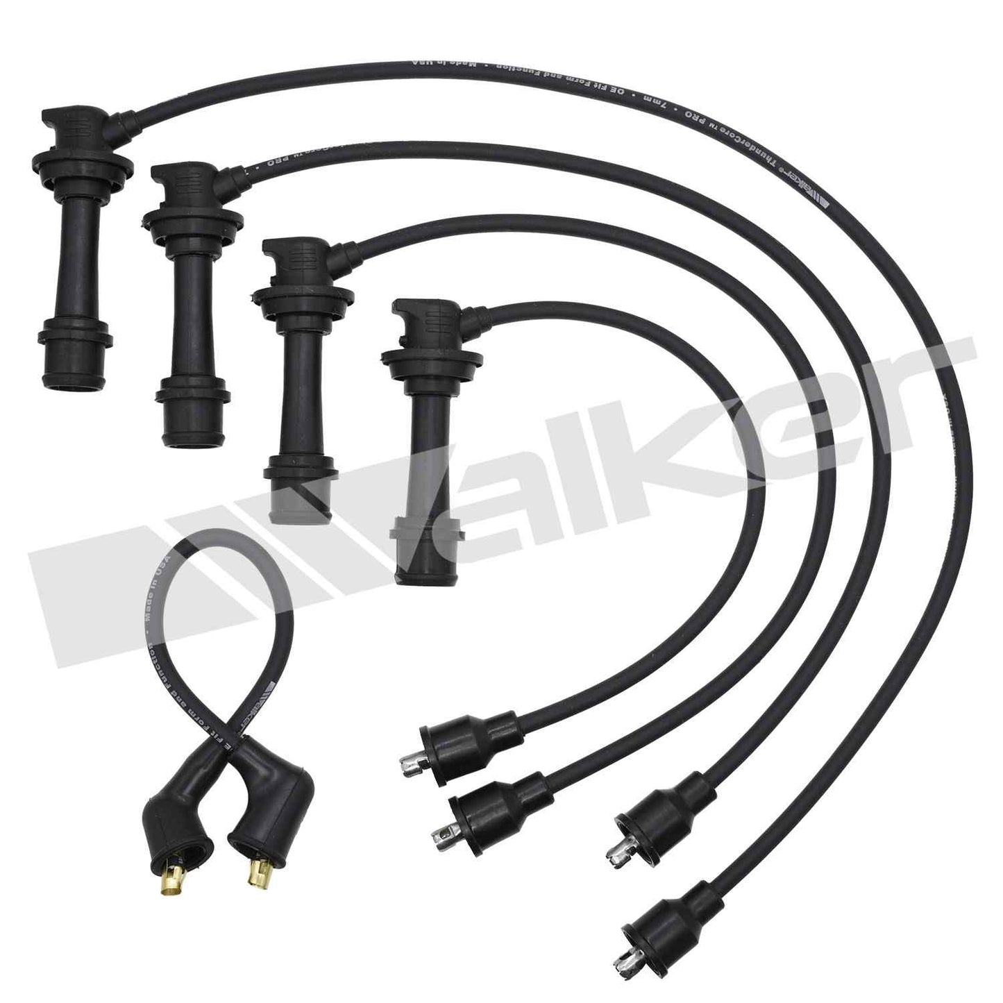 Walker Products ThunderCore PRO 924-1106 Spark Plug Wire Set 7MM 4-CYL 924-1106