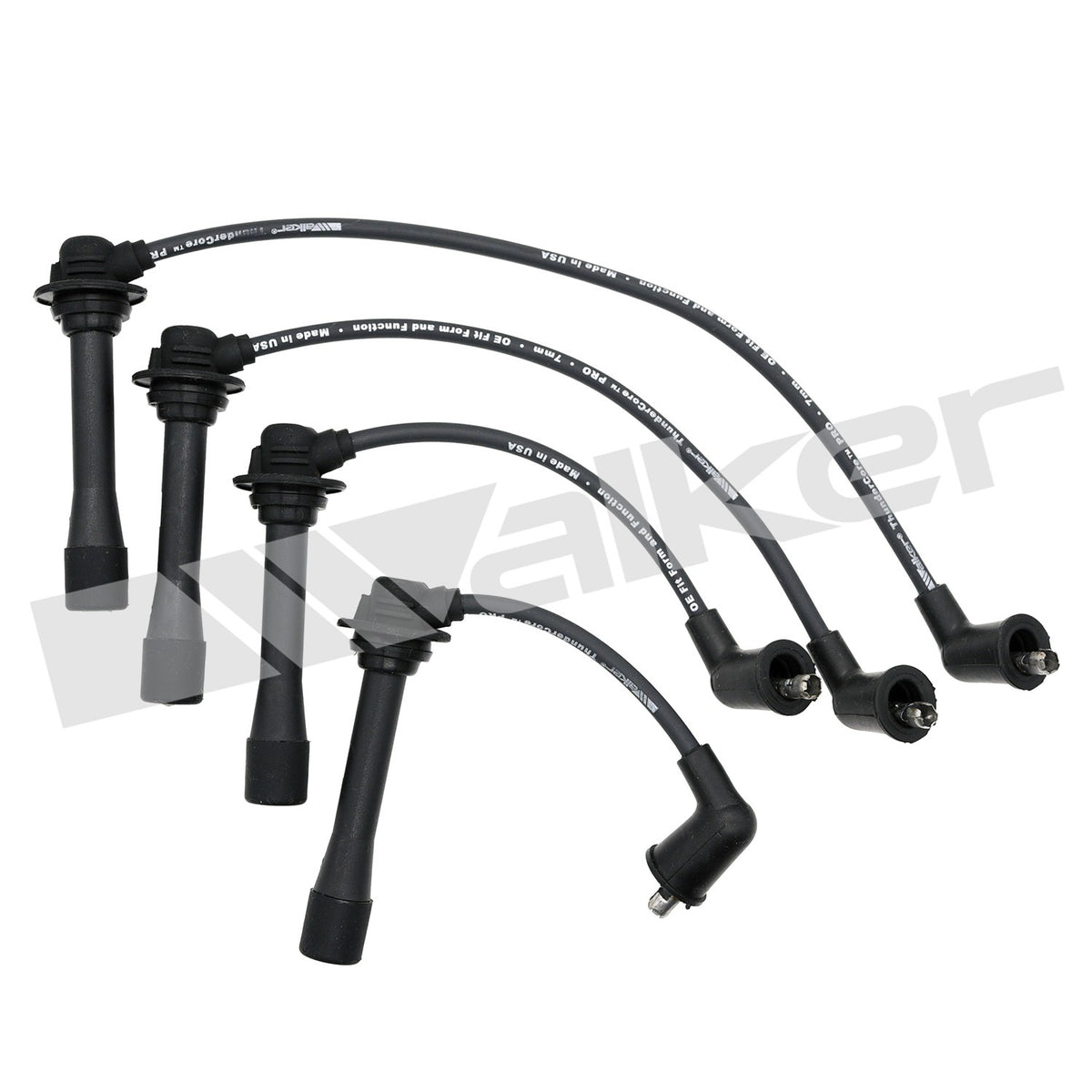 Walker Products ThunderCore PRO 924-1108 Spark Plug Wire Set 7MM 4-CYL 924-1108