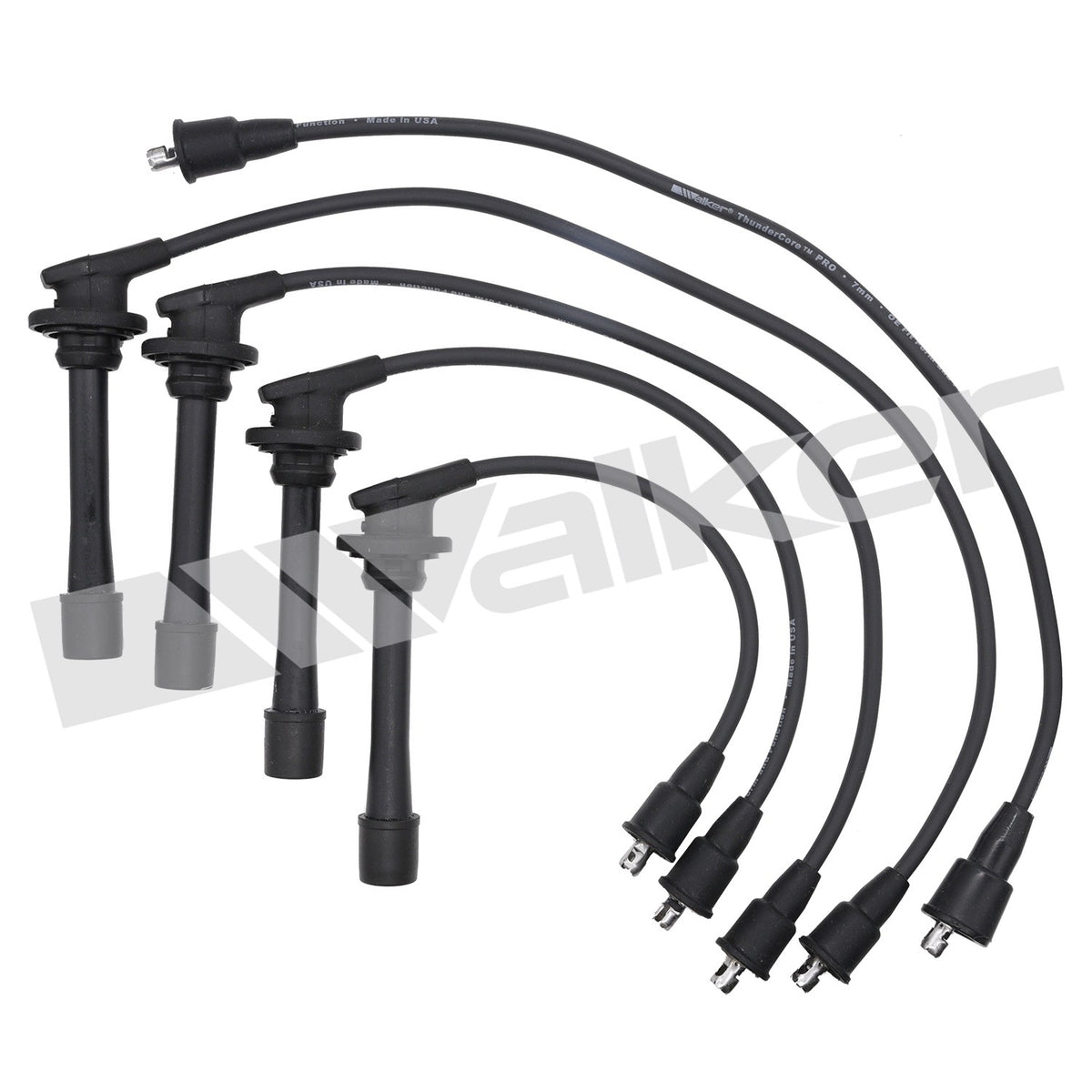 Walker Products ThunderCore PRO 924-1112 Spark Plug Wire Set 7MM 4-CYL 924-1112