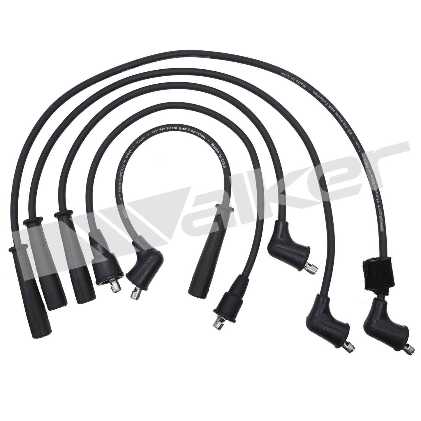 Walker Products ThunderCore PRO 924-1147 Spark Plug Wire Set 7MM 4-CYL 924-1147