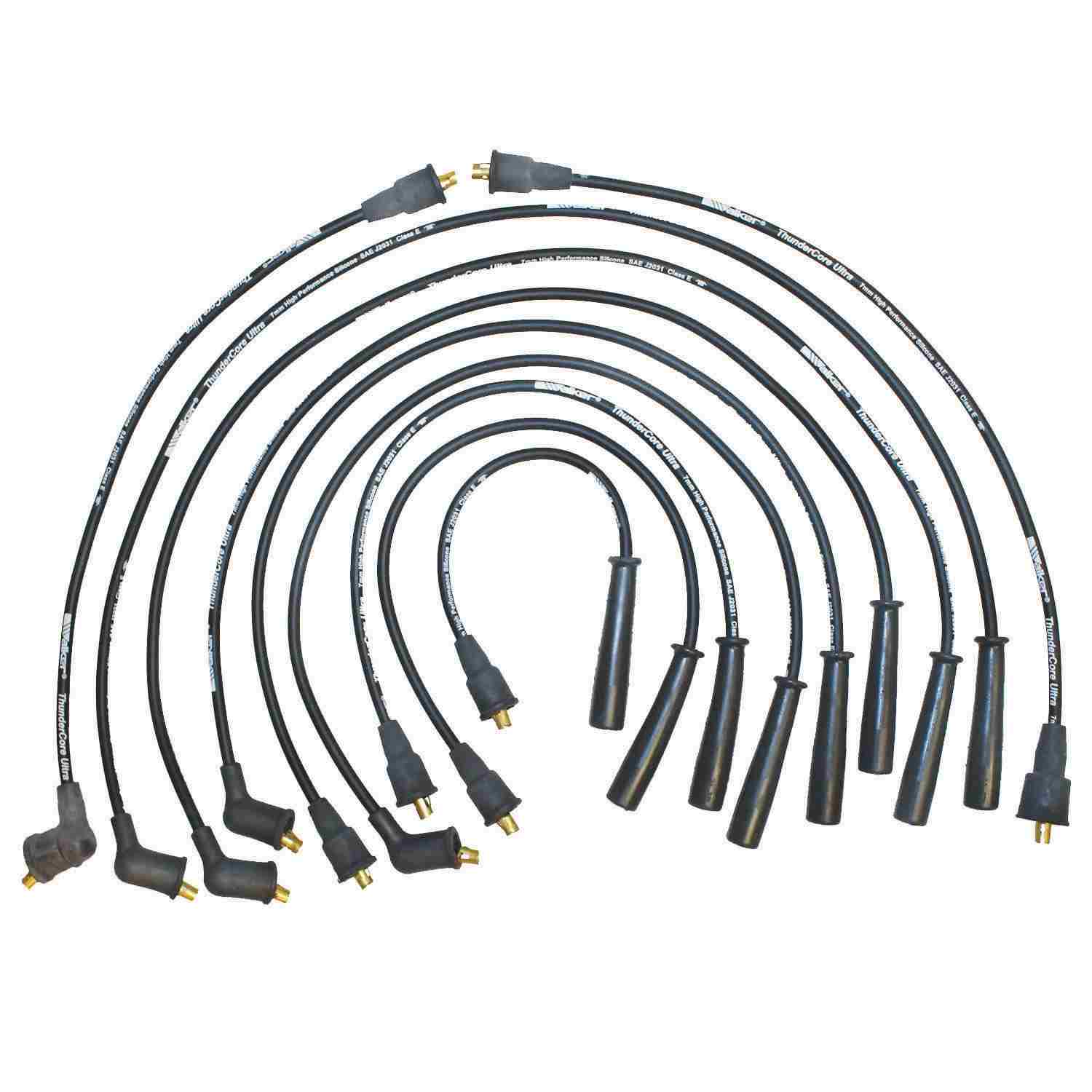 Walker Products ThunderCore PRO 924-1153 Spark Plug Wire Set 7MM 4-CYL 924-1153