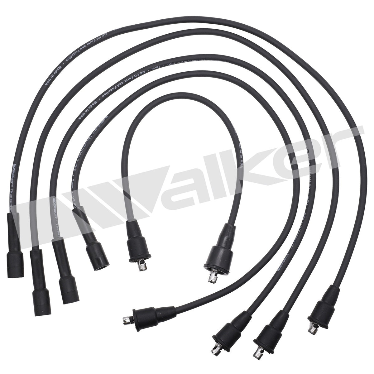 Walker Products ThunderCore PRO 924-1162 Spark Plug Wire Set 7MM 4-CYL 924-1162