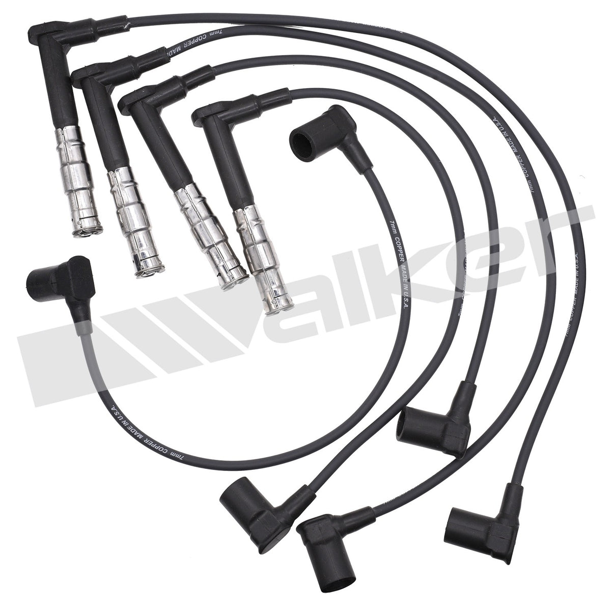 Walker Products ThunderCore PRO 924-1167 Spark Plug Wire Set 7MM 4-CYL 924-1167