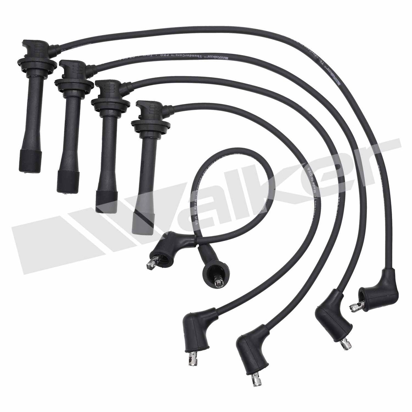 Walker Products ThunderCore PRO 924-1187 Spark Plug Wire Set 7MM 4-CYL 924-1187