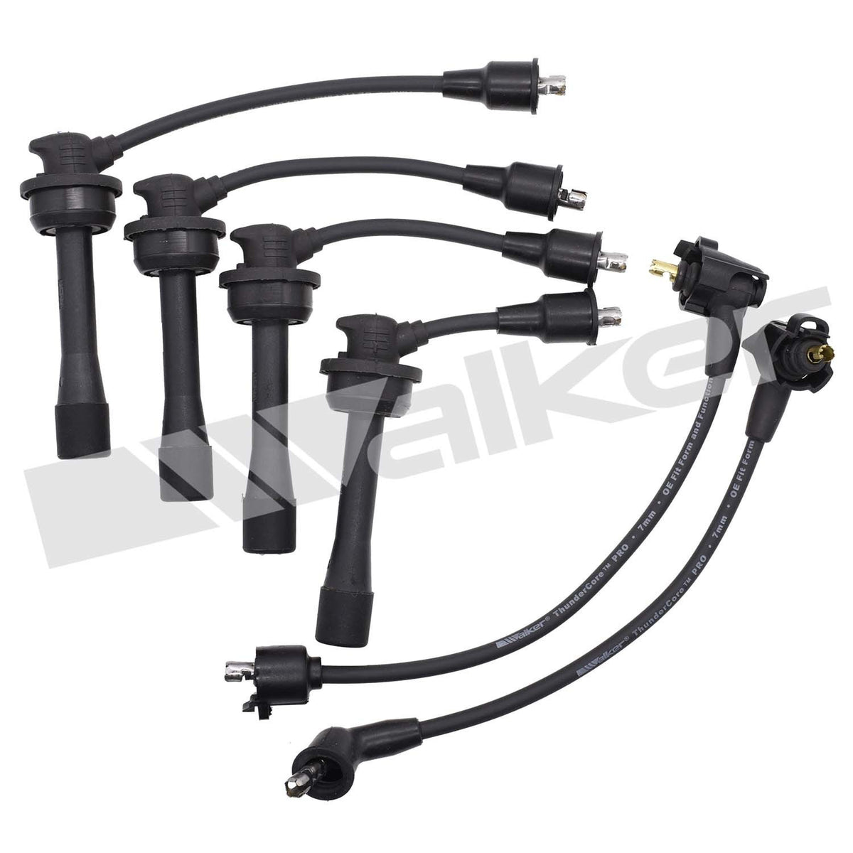 Walker Products ThunderCore PRO 924-1199 Spark Plug Wire Set 7MM 4-CYL 924-1199