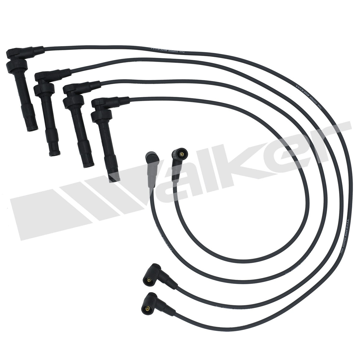 Walker Products ThunderCore PRO 924-1204 Spark Plug Wire Set 7MM 4-CYL 924-1204