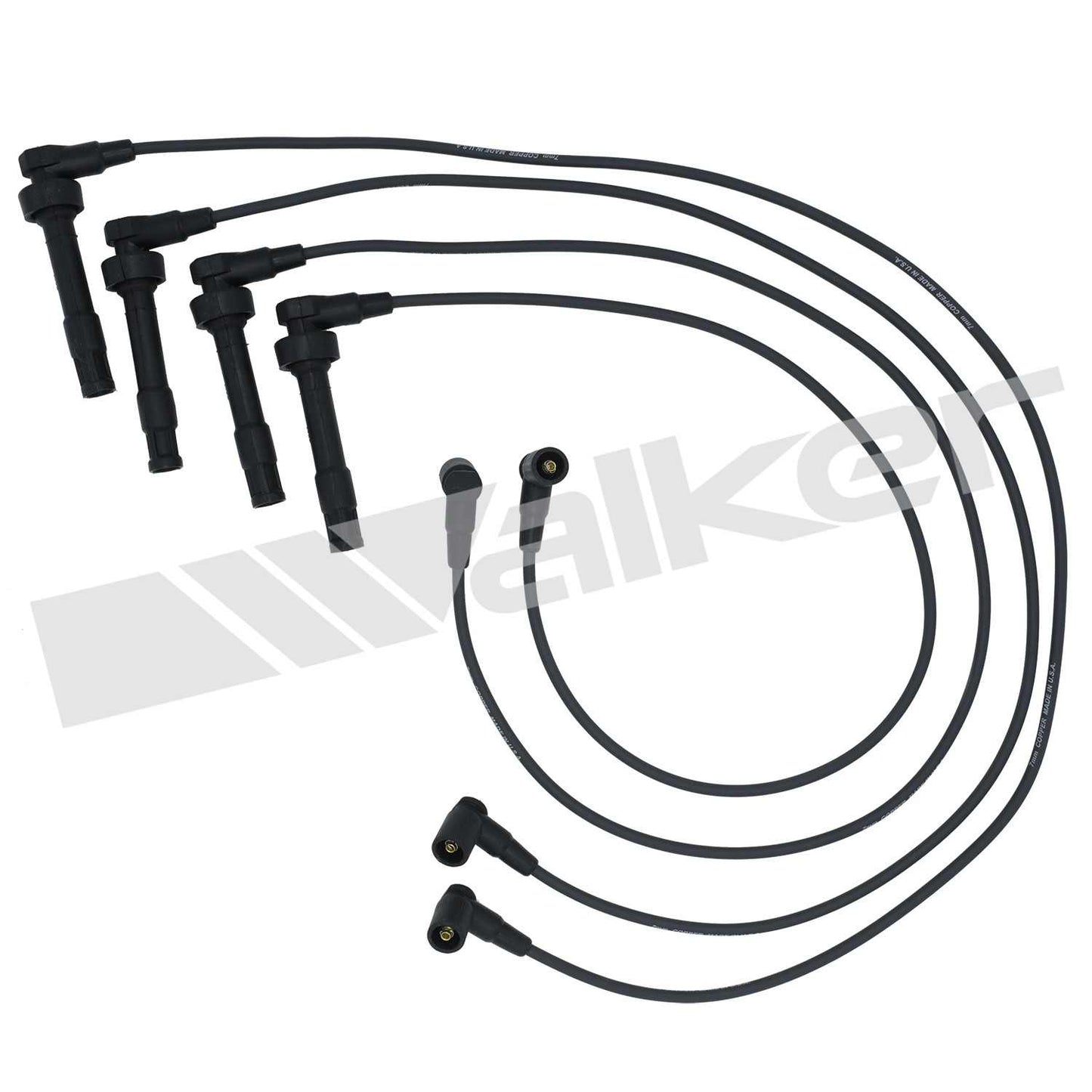Walker Products ThunderCore PRO 924-1204 Spark Plug Wire Set 7MM 4-CYL 924-1204