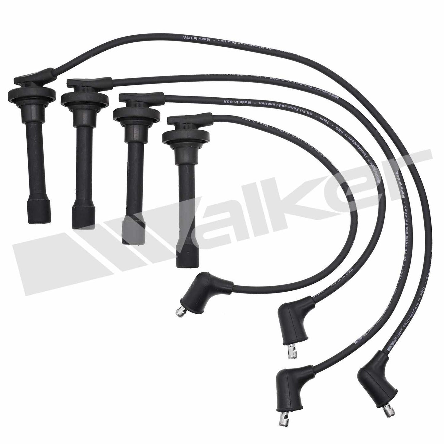 Walker Products ThunderCore PRO 924-1219 Spark Plug Wire Set 7MM 4-CYL 924-1219