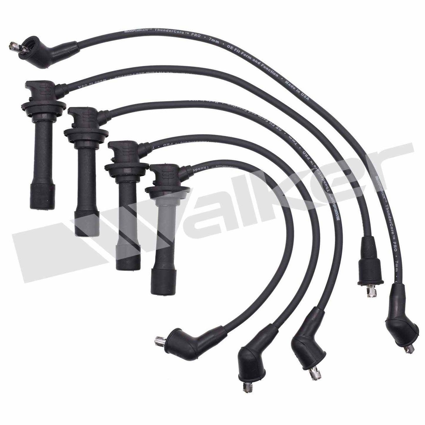 Walker Products ThunderCore PRO 924-1232 Spark Plug Wire Set 7MM 4-CYL 924-1232
