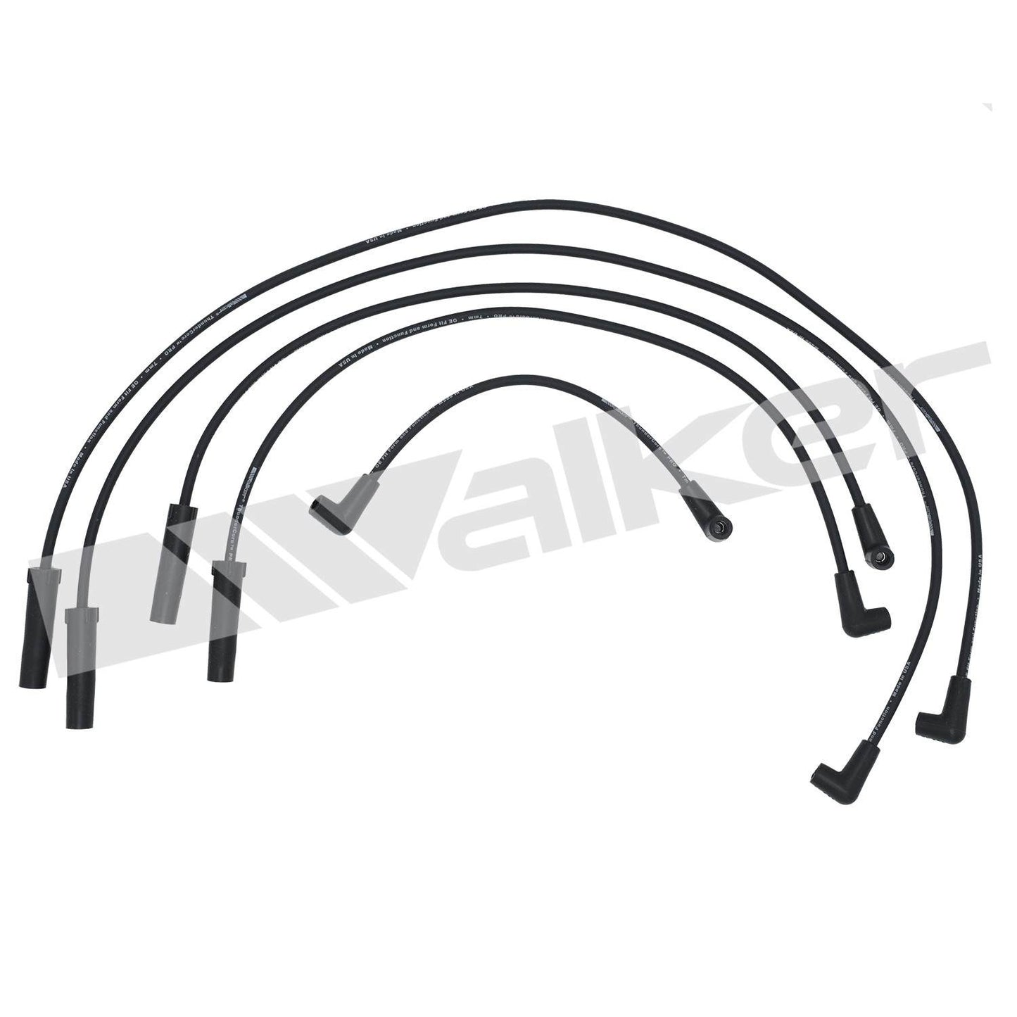 Walker Products ThunderCore PRO 924-1241 Spark Plug Wire Set 7MM 4-CYL 924-1241