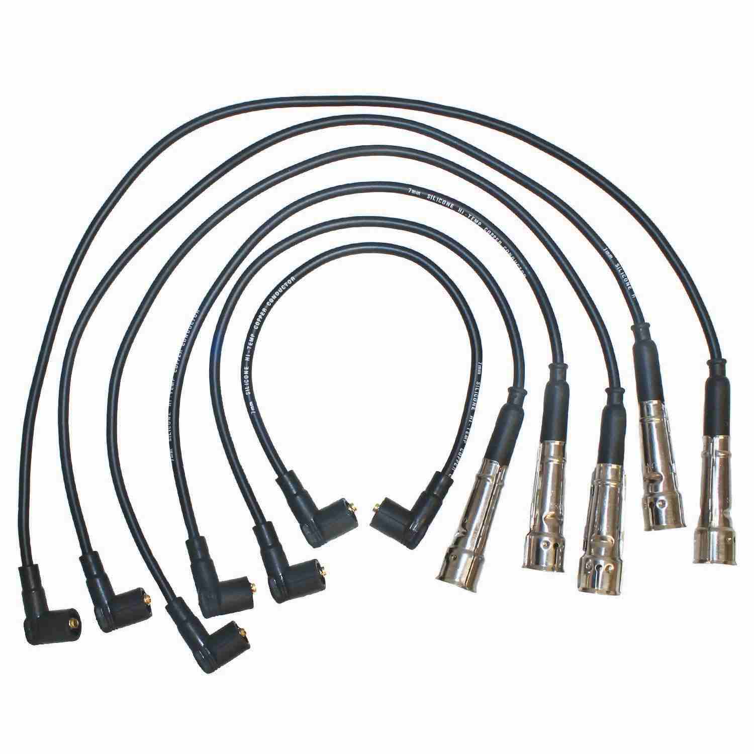 Walker Products ThunderCore PRO 924-1249 Spark Plug Wire Set 7MM 5-CYL 924-1249