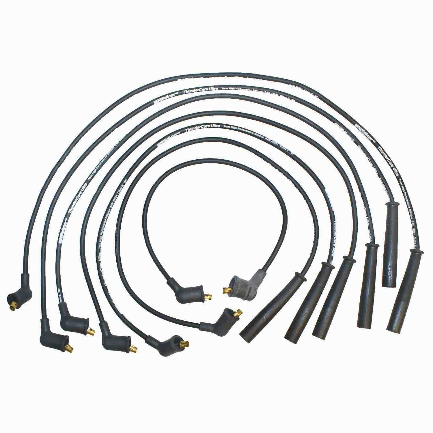 Walker Products ThunderCore PRO 924-1253 Spark Plug Wire Set 7MM 6-CYL 924-1253