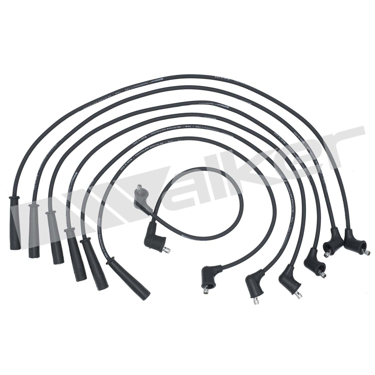 Walker Products ThunderCore PRO 924-1253 Spark Plug Wire Set 7MM 6-CYL 924-1253