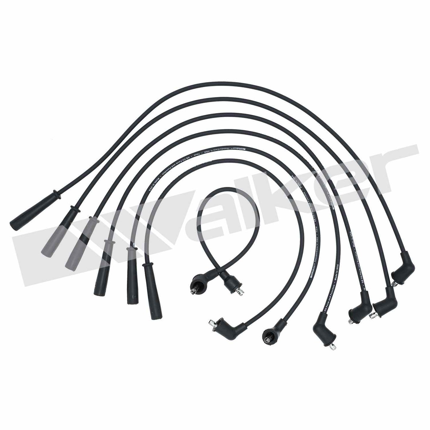 Walker Products ThunderCore PRO 924-1262 Spark Plug Wire Set 7MM 6-CYL 924-1262