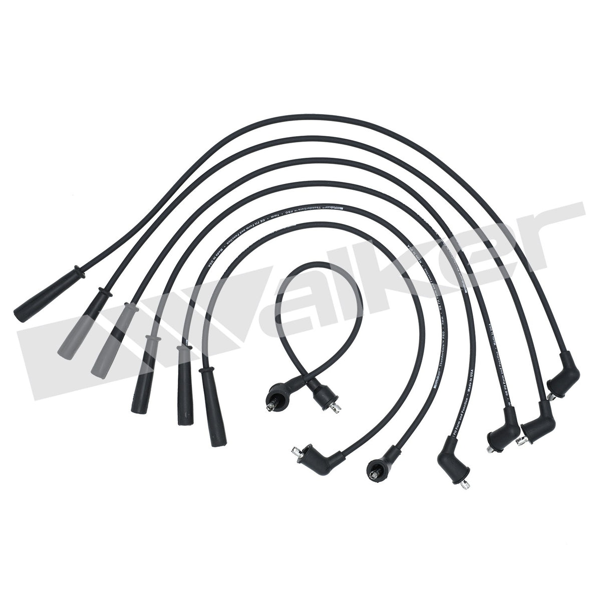 Walker Products ThunderCore PRO 924-1262 Spark Plug Wire Set 7MM 6-CYL 924-1262