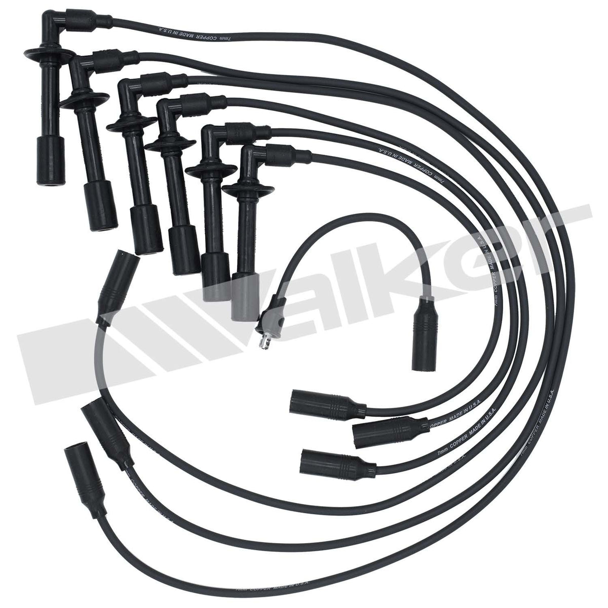 Walker Products ThunderCore PRO 924-1263 Spark Plug Wire Set 7MM 6-CYL 924-1263