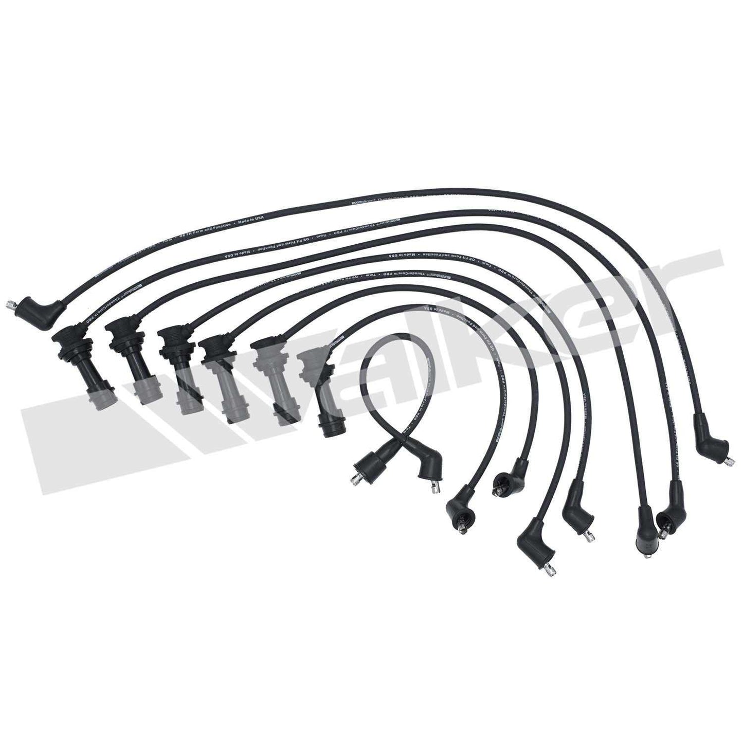 Walker Products ThunderCore PRO 924-1271 Spark Plug Wire Set 7MM 6-CYL 924-1271