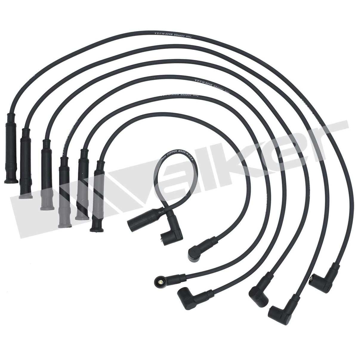 Walker Products ThunderCore PRO 924-1276 Spark Plug Wire Set 7MM 6-CYL 924-1276
