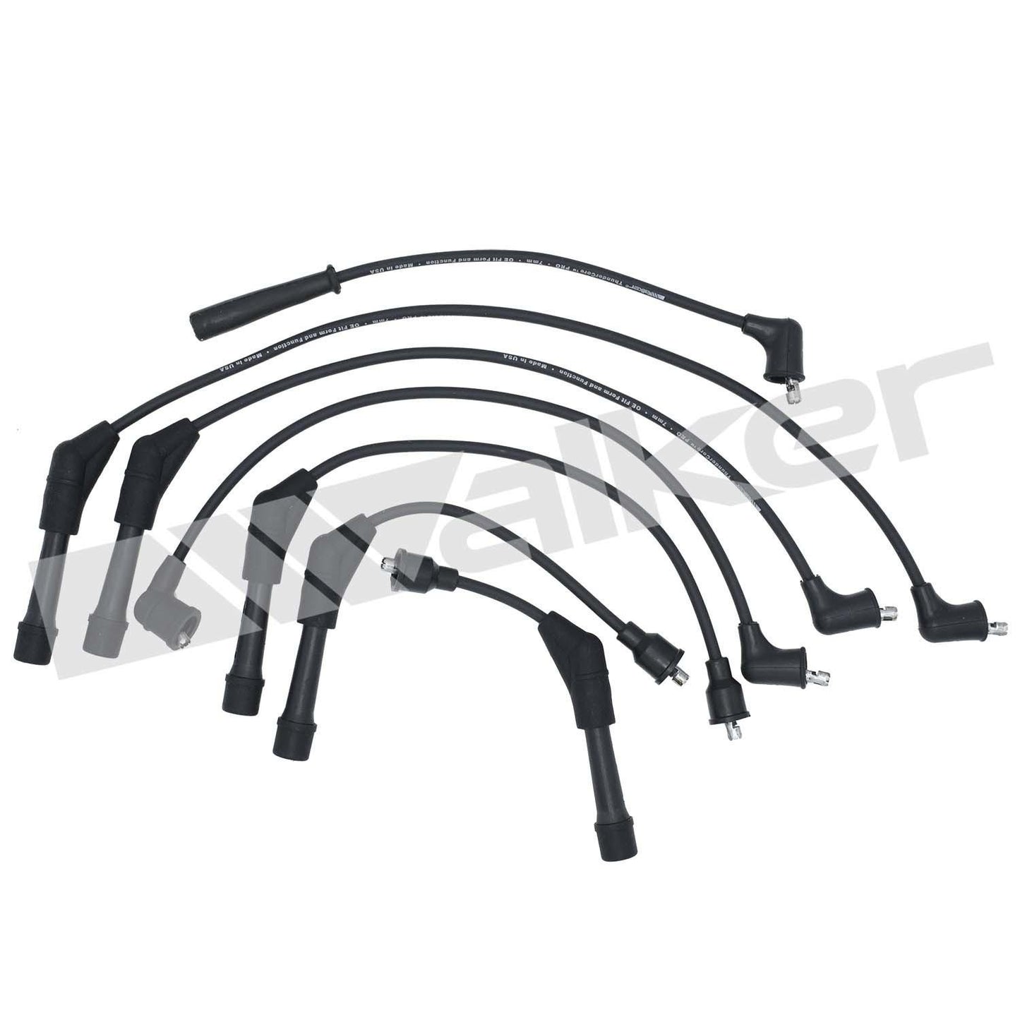 Walker Products ThunderCore PRO 924-1277 Spark Plug Wire Set 7MM 6-CYL 924-1277