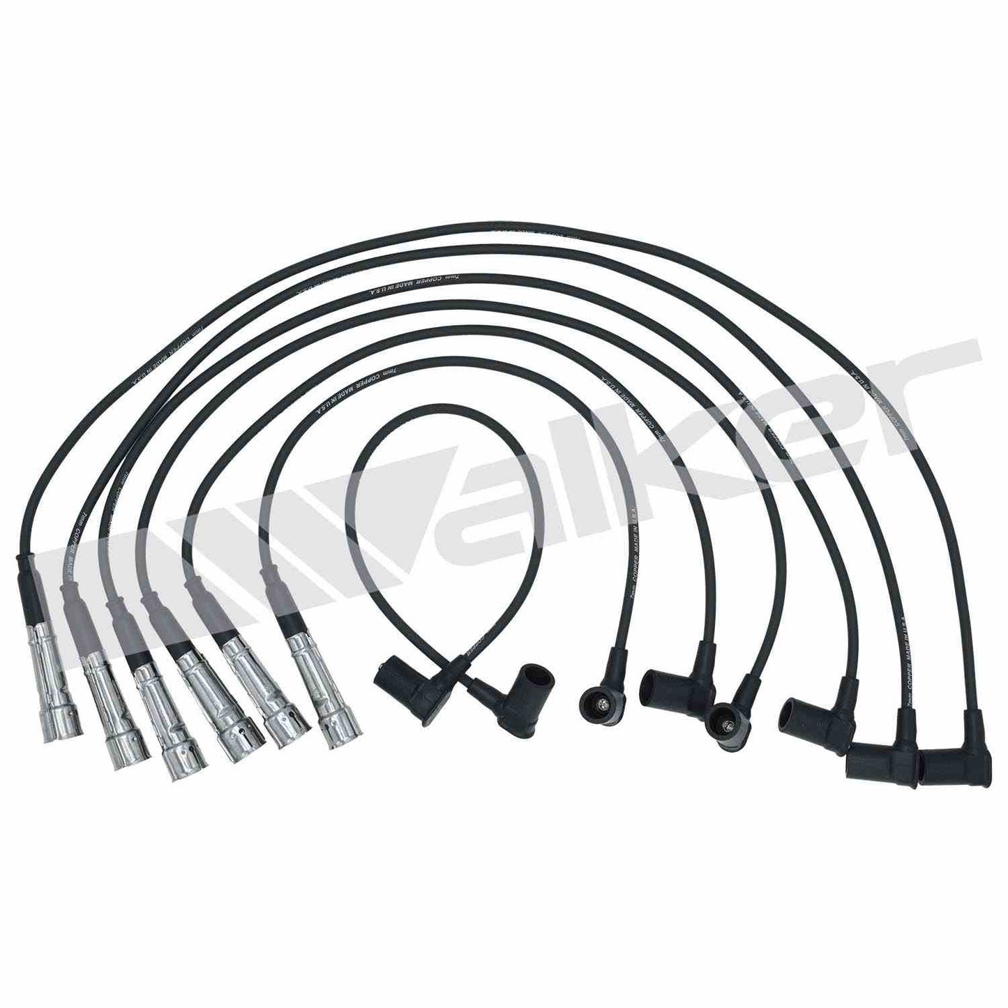 Walker Products ThunderCore PRO 924-1278 Spark Plug Wire Set 7MM 6-CYL 924-1278