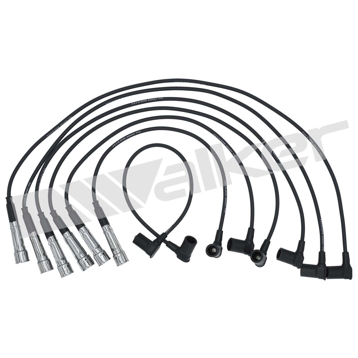 Walker Products ThunderCore PRO 924-1278 Spark Plug Wire Set 7MM 6-CYL 924-1278