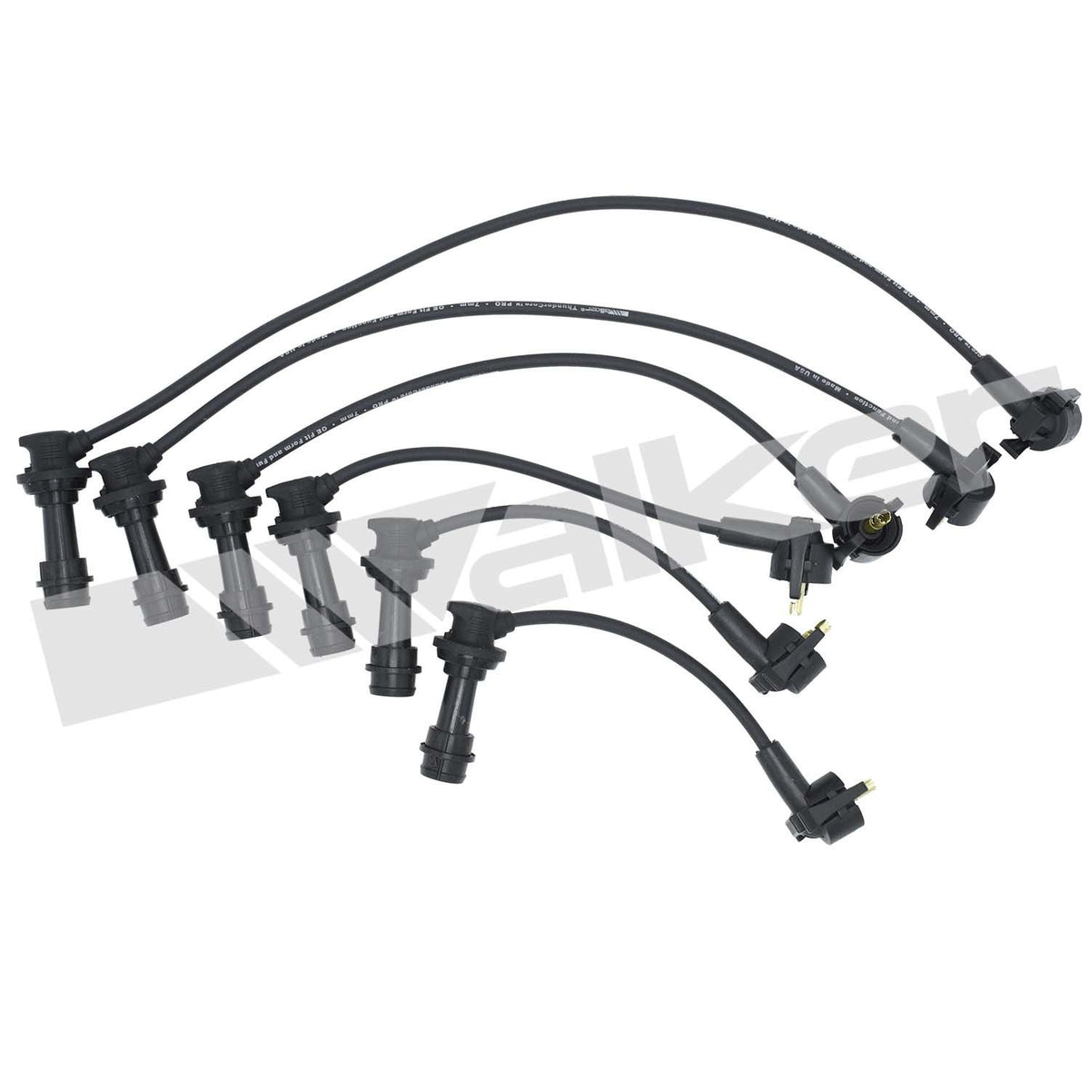 Walker Products ThunderCore PRO 924-1286 Spark Plug Wire Set 7MM 6-CYL 924-1286