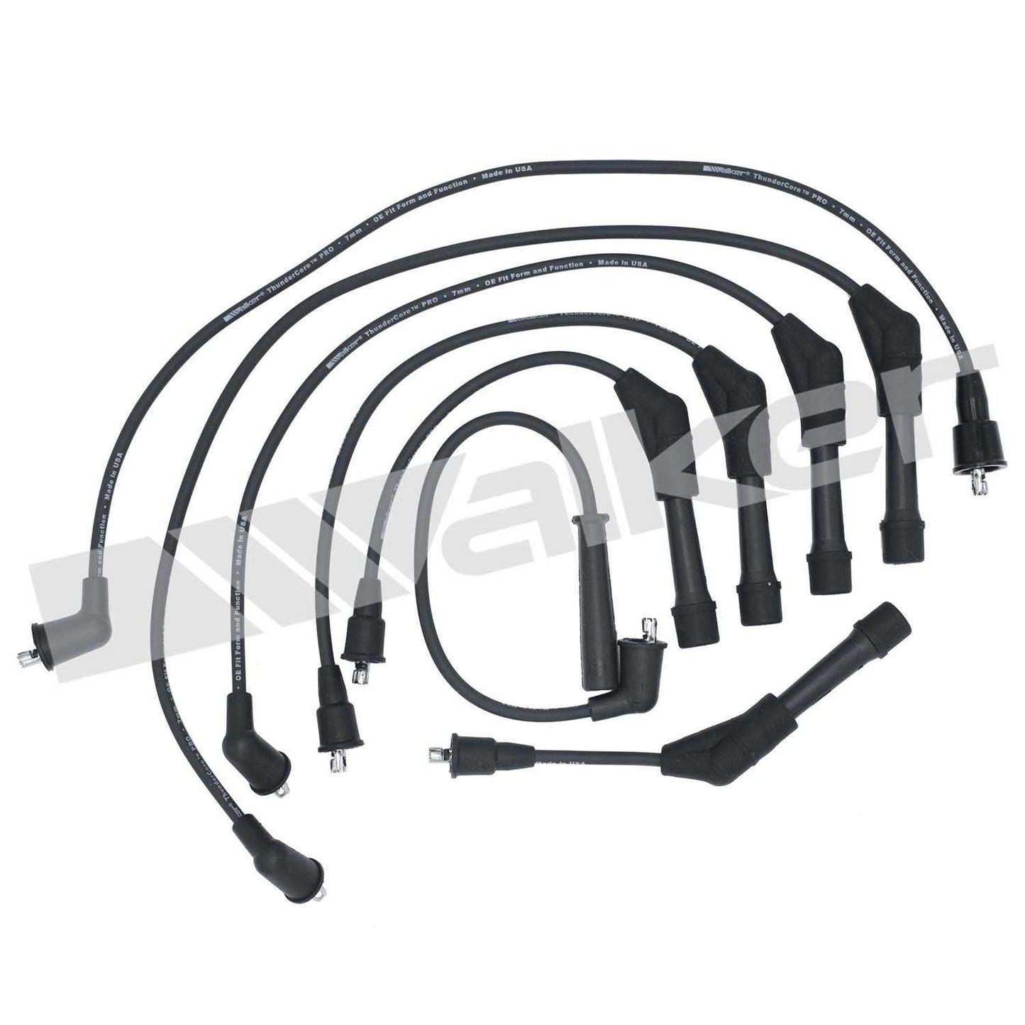 Walker Products ThunderCore PRO 924-1294 Spark Plug Wire Set 7MM 6-CYL 924-1294