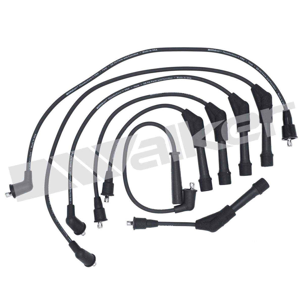 Walker Products ThunderCore PRO 924-1294 Spark Plug Wire Set 7MM 6-CYL 924-1294