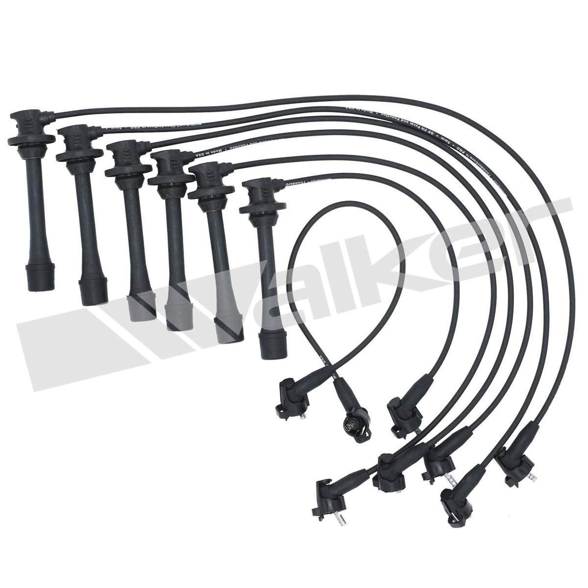 Walker Products ThunderCore PRO 924-1308 Spark Plug Wire Set 5MM 6-CYL 924-1308