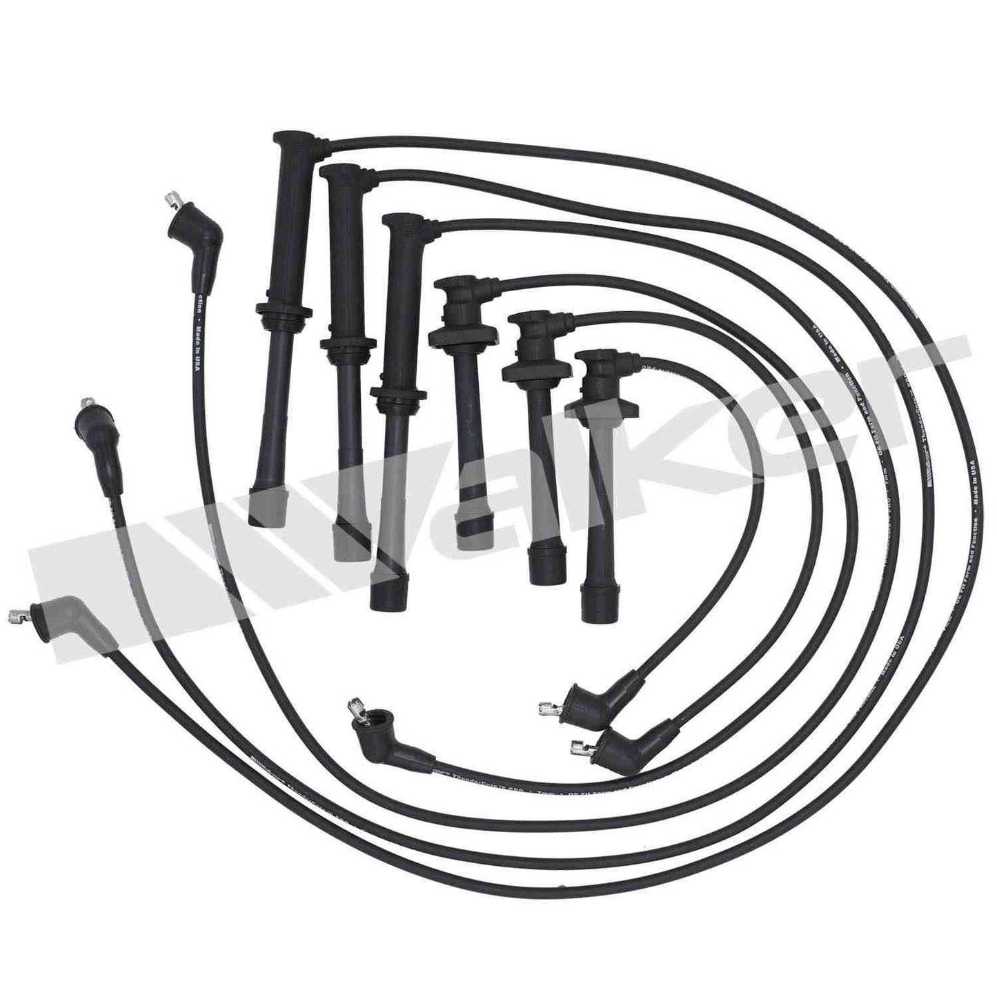 Walker Products ThunderCore PRO 924-1312 Spark Plug Wire Set 7MM 6-CYL 924-1312