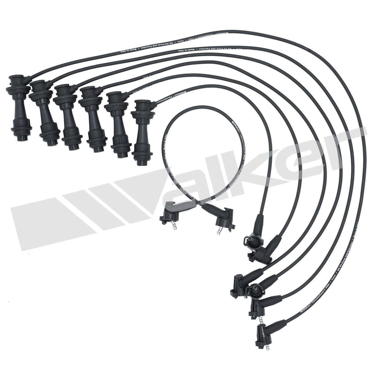Walker Products ThunderCore PRO 924-1318 Spark Plug Wire Set 5MM 6-CYL 924-1318