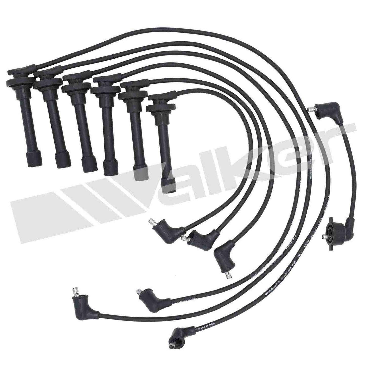 Walker Products ThunderCore PRO 924-1322 Spark Plug Wire Set 7MM 6-CYL 924-1322