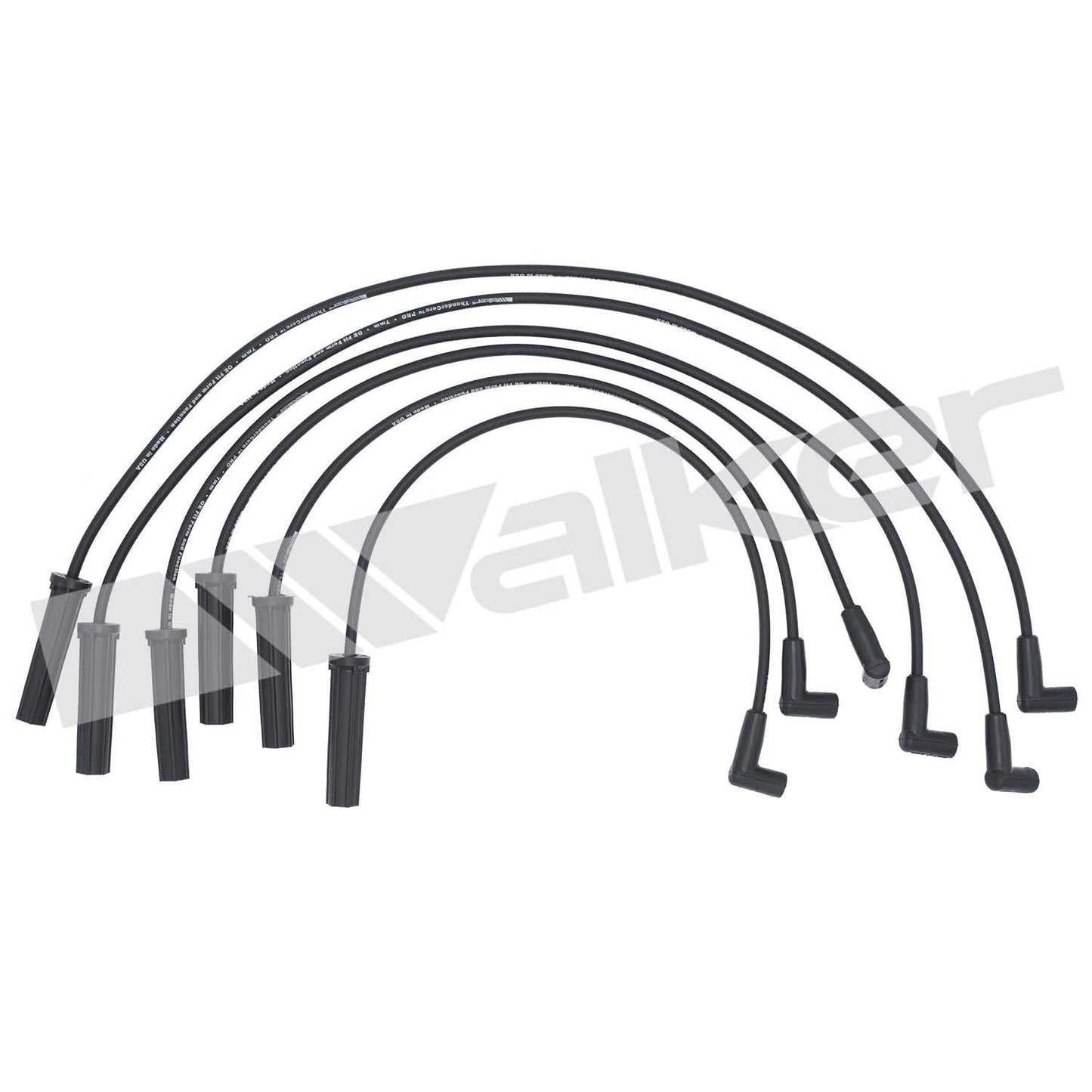Walker Products ThunderCore PRO 924-1331 Spark Plug Wire Set 7MM 6-CYL 924-1331