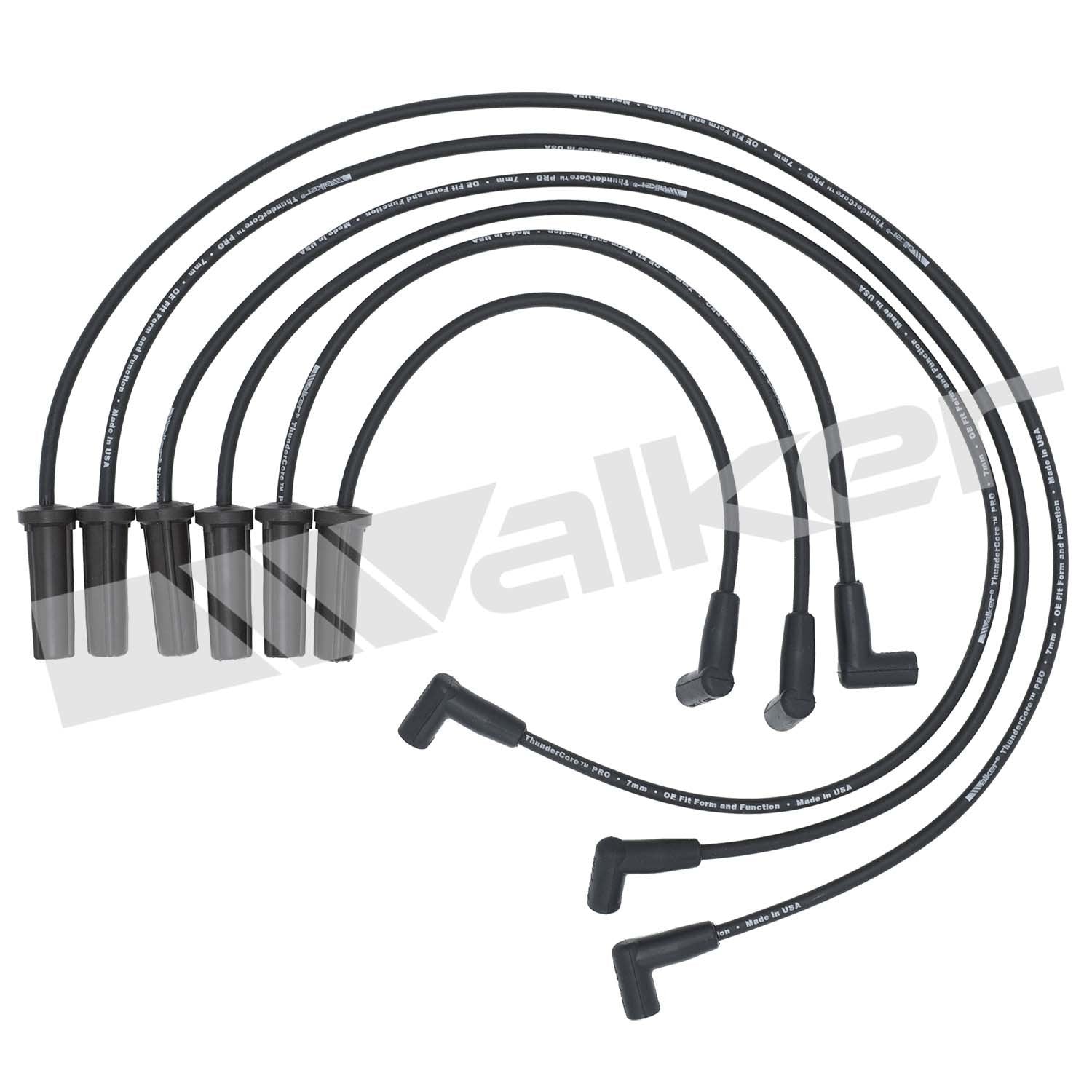 Walker Products ThunderCore PRO 924-1338 Spark Plug Wire Set 924-1338