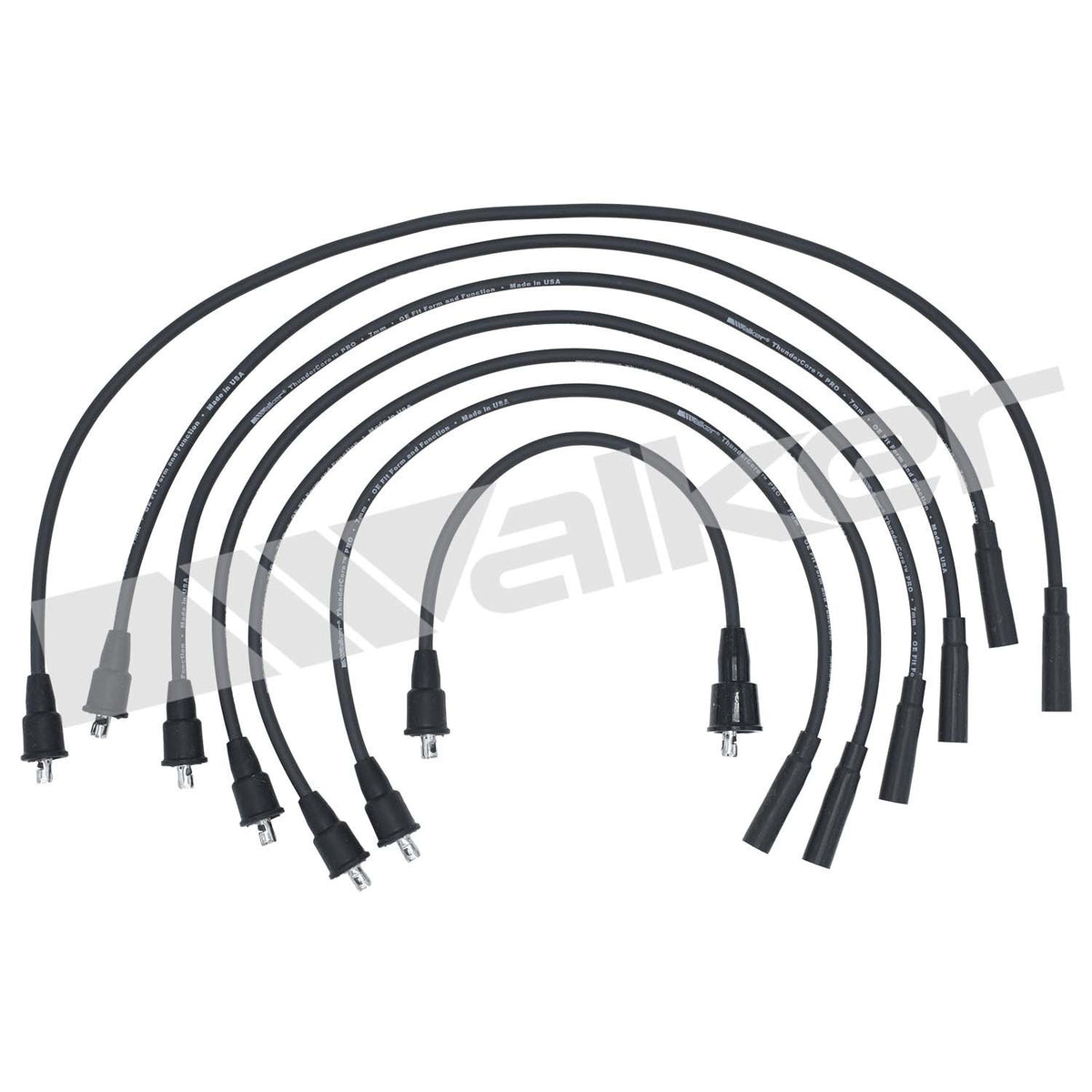 Walker Products ThunderCore PRO 924-1344 Spark Plug Wire Set 7MM 6-CYL 924-1344