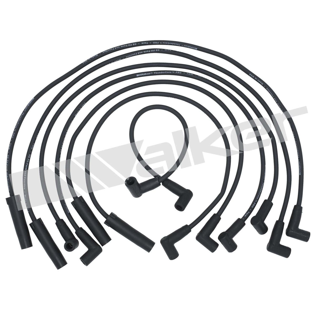 Walker Products ThunderCore PRO 924-1355 Spark Plug Wire Set 7MM 6-CYL 924-1355