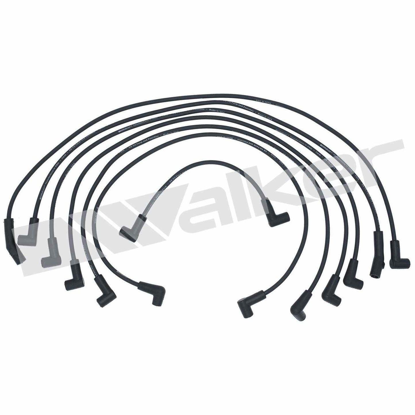 Walker Products ThunderCore PRO 924-1356 Spark Plug Wire Set 7MM 6-CYL 924-1356