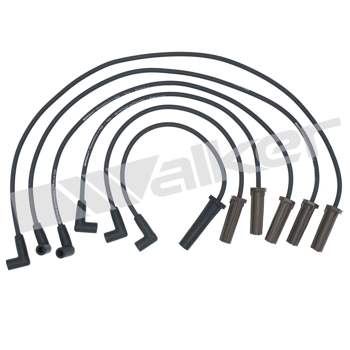 Walker Products ThunderCore PRO 924-1357 Spark Plug Wire Set 7MM 6-CYL 924-1357