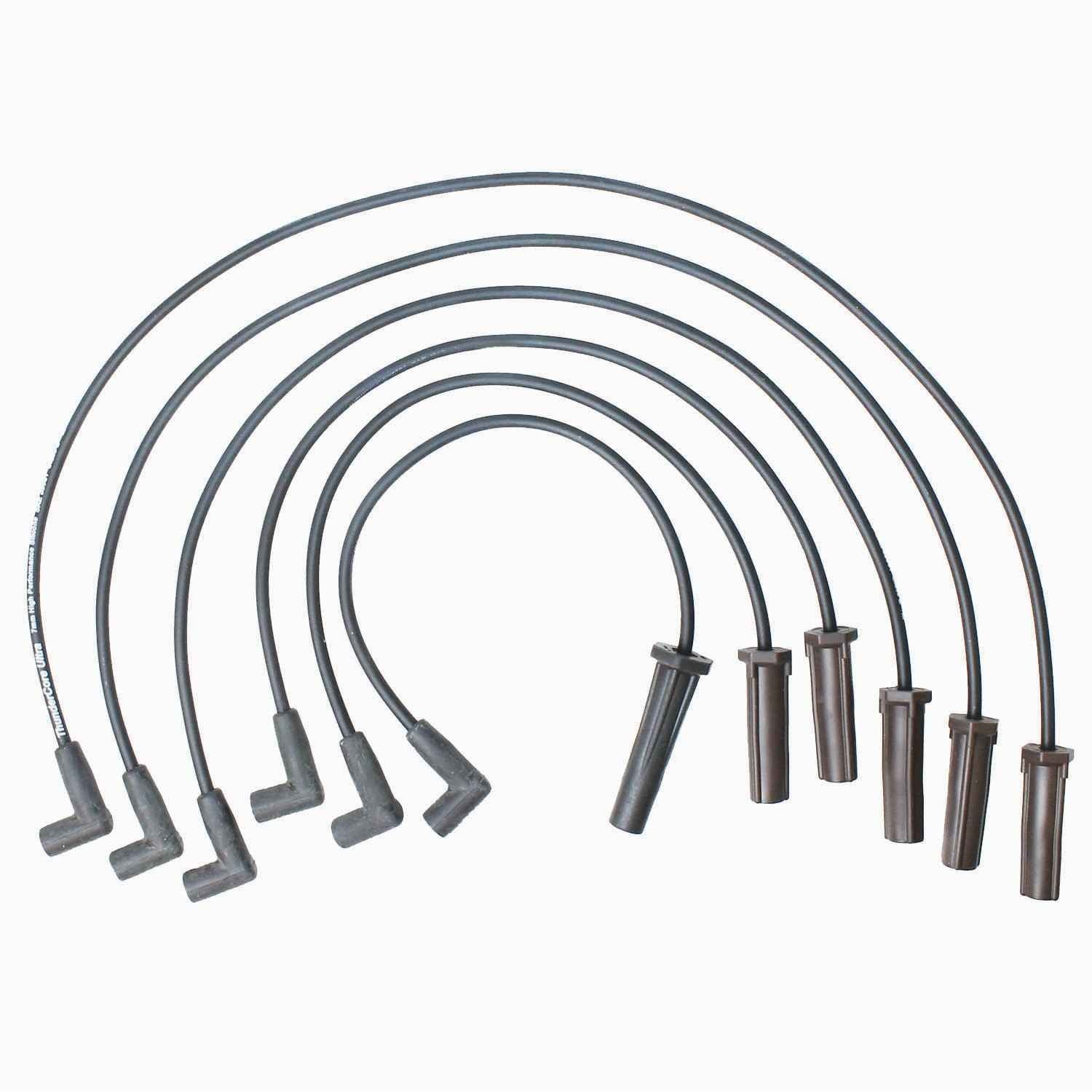 Walker Products ThunderCore PRO 924-1357 Spark Plug Wire Set 7MM 6-CYL 924-1357