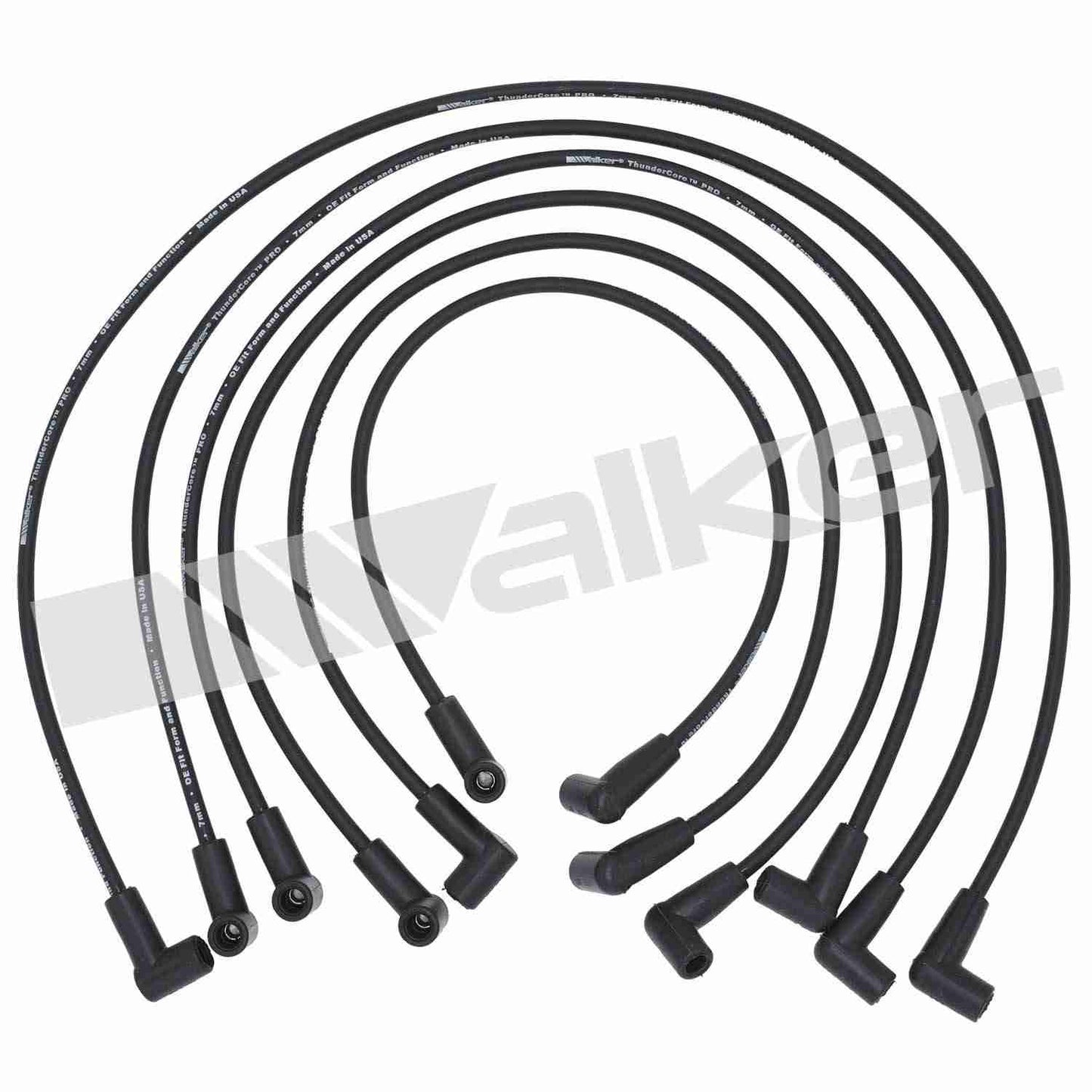 Walker Products ThunderCore PRO 924-1359 Spark Plug Wire Set 7MM 6-CYL 924-1359