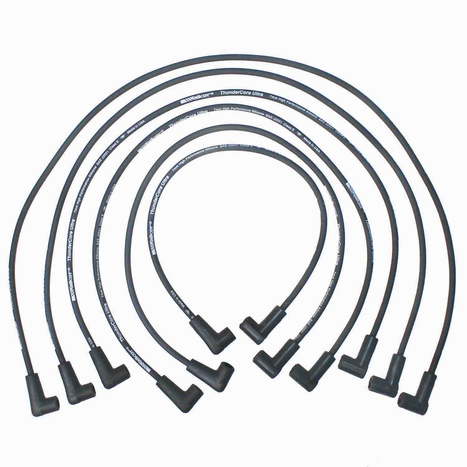 Walker Products ThunderCore PRO 924-1359 Spark Plug Wire Set 7MM 6-CYL 924-1359