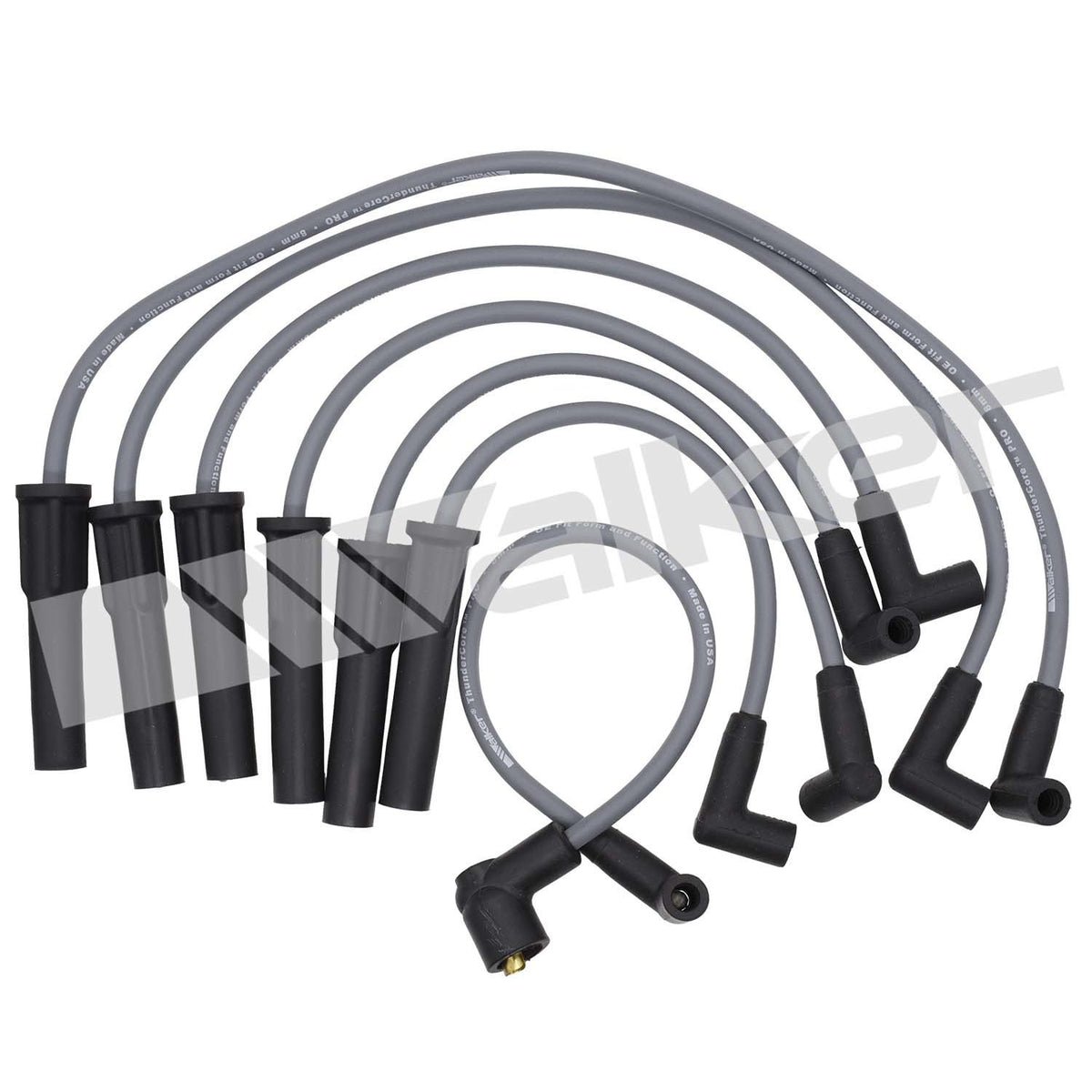 Walker Products ThunderCore PRO 924-1371 Spark Plug Wire Set 7MM 6-CYL 924-1371