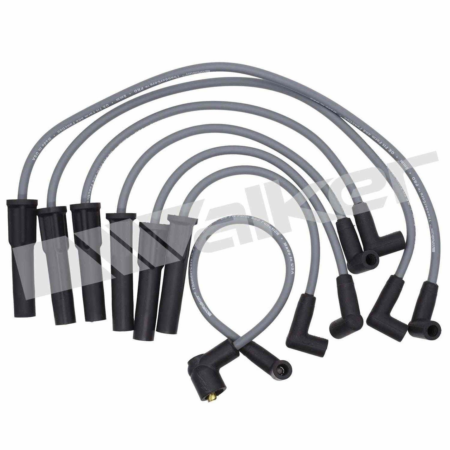 Walker Products ThunderCore PRO 924-1371 Spark Plug Wire Set 7MM 6-CYL 924-1371