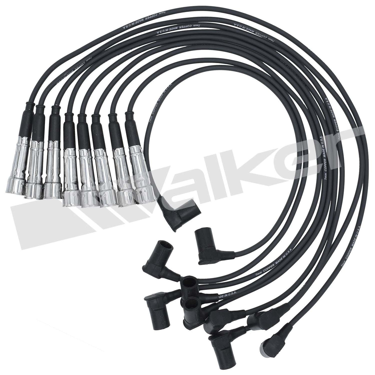 Walker Products ThunderCore PRO 924-1385 Spark Plug Wire Set 7MM 8-CYL 924-1385