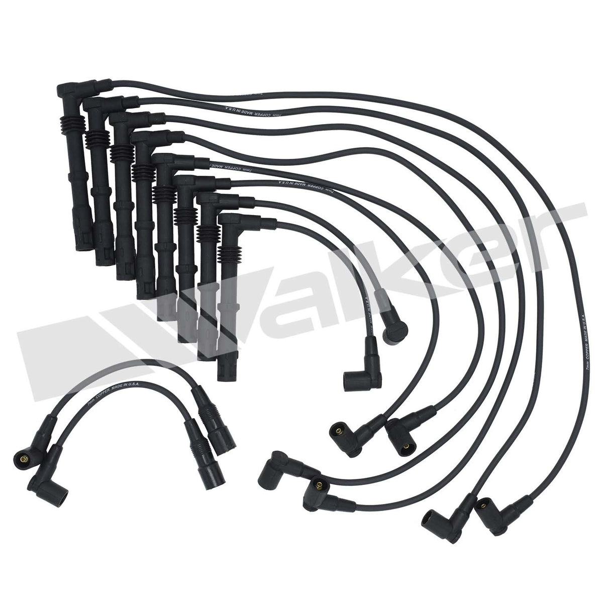 Walker Products ThunderCore PRO 924-1389 Spark Plug Wire Set 7MM 8-CYL 924-1389