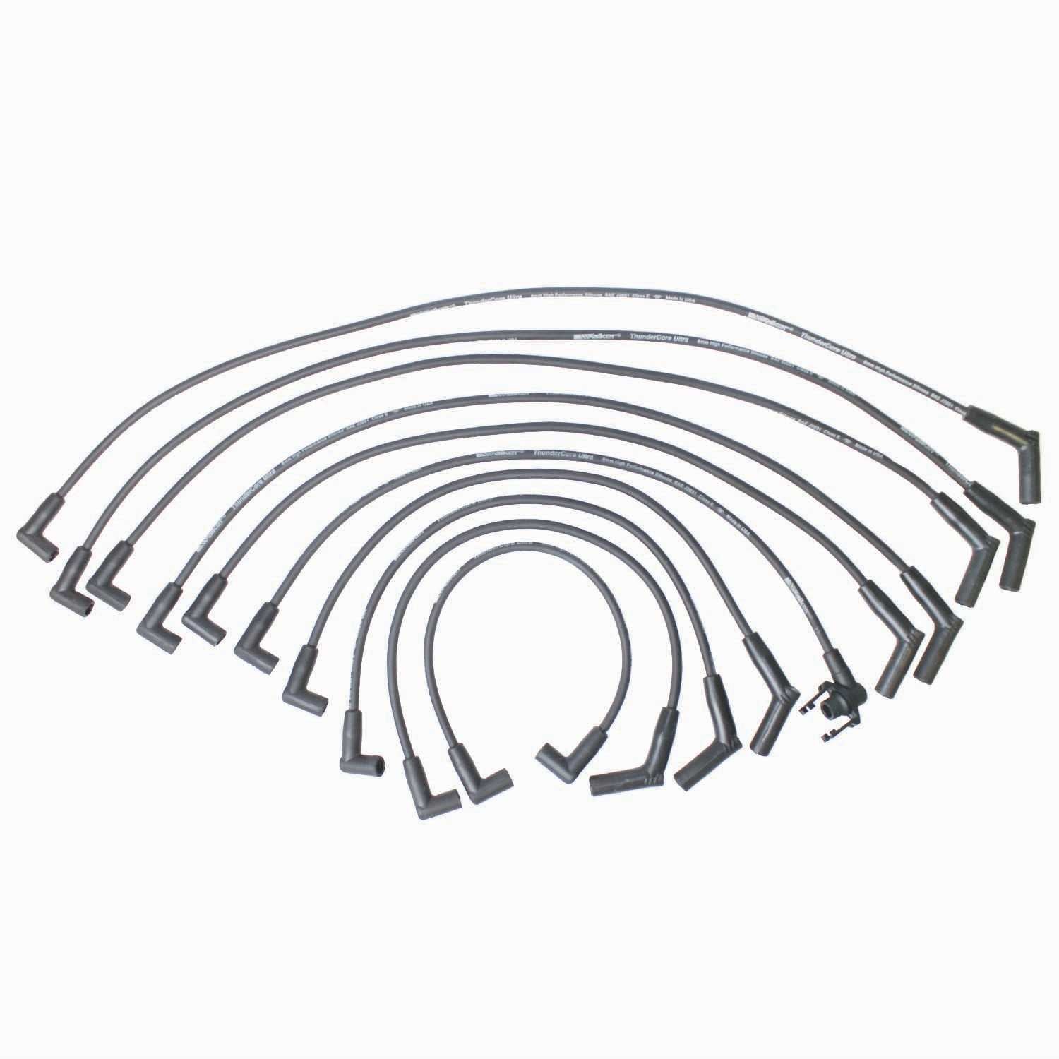 Walker Products ThunderCore PRO 924-1400 Spark Plug Wire Set 8MM 8-CYL 924-1400