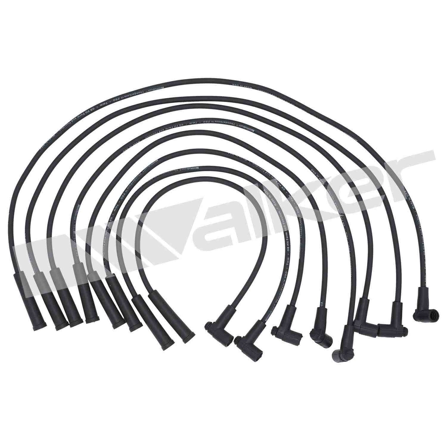 Walker Products ThunderCore PRO 924-1406 Spark Plug Wire Set 7MM 8-CYL 924-1406