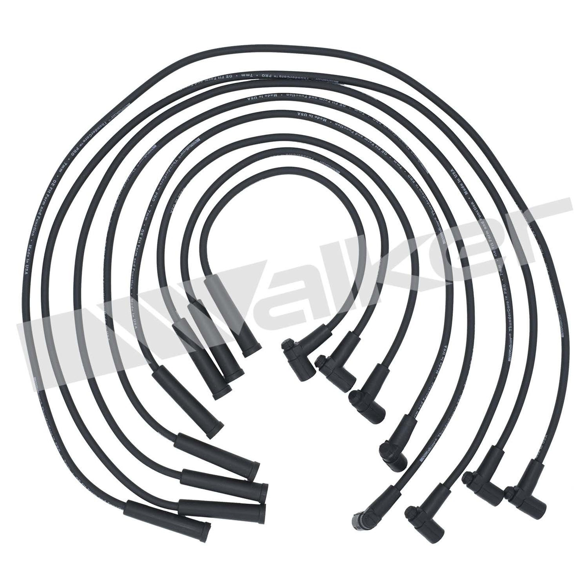 Walker Products ThunderCore PRO 924-1410 Spark Plug Wire Set 7MM 8-CYL 924-1410
