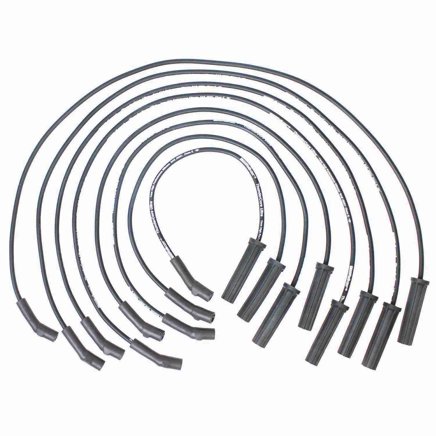 Walker Products ThunderCore PRO 924-1411 Spark Plug Wire Set 7MM 8-CYL 924-1411